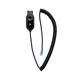 Polaris Amplified Cord for Plantronics H-Series Headsets for Avaya telephones