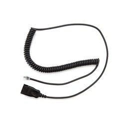 Bottom Curly Cord for Soundpro Corded Headsets (Cisco telephones only)