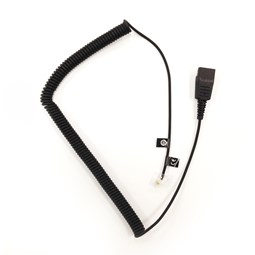 Direct Connect Curly Cord for Jabra Corded Headsets